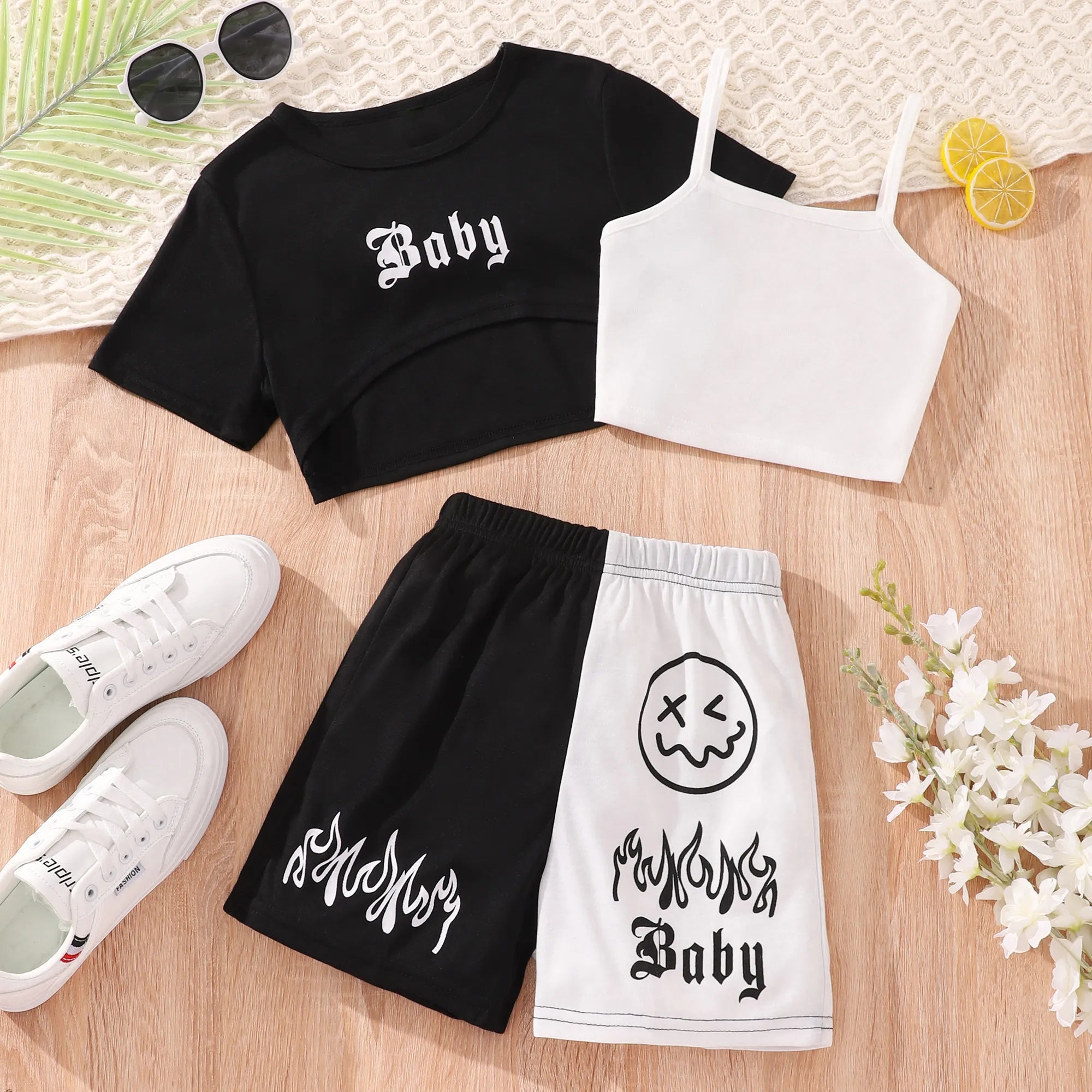 Conjunto Baby Emoji 3Pcs