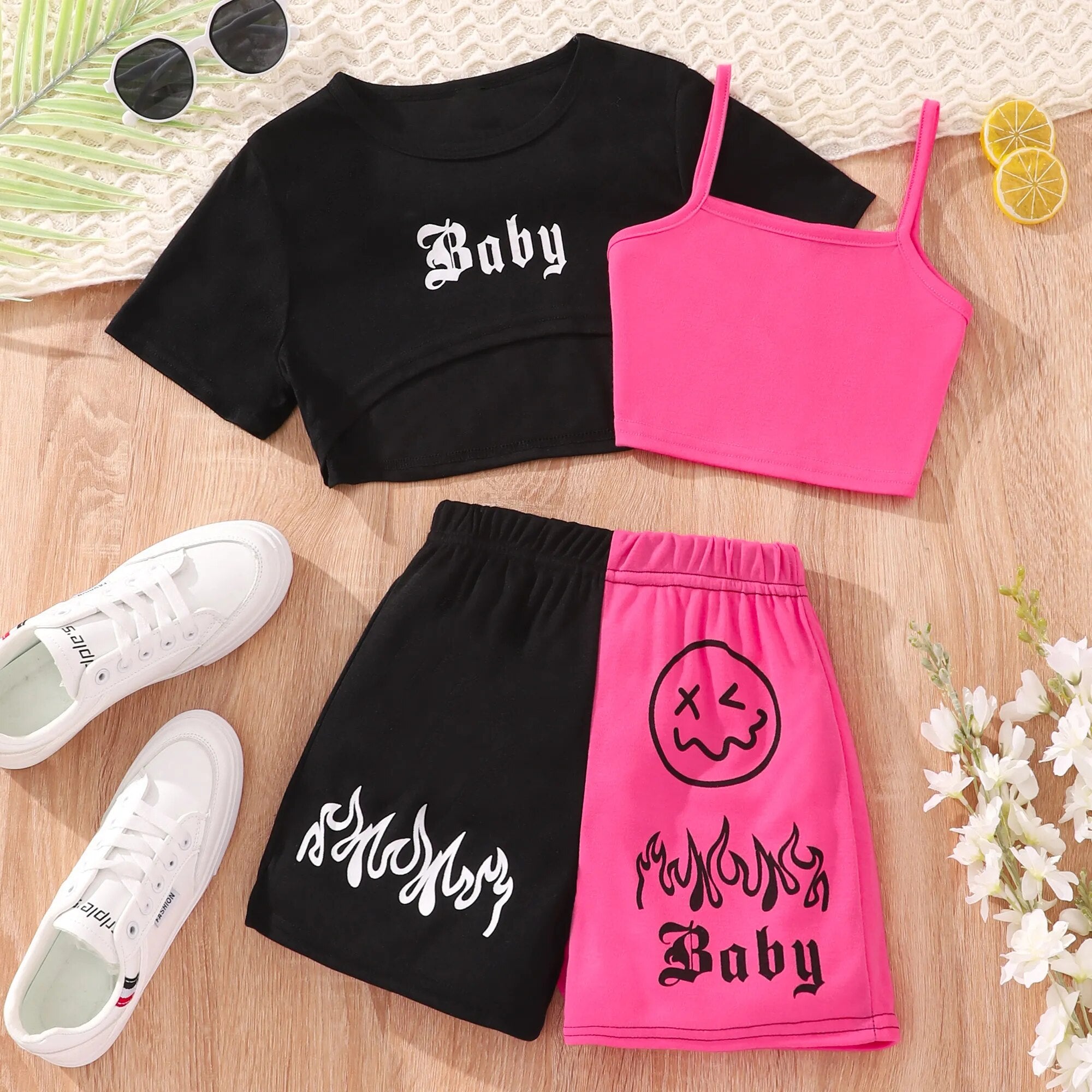 Conjunto Baby Emoji 3Pcs